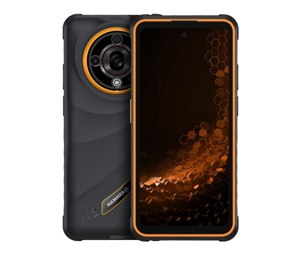 Hammer Iron 6 5G 8/256GB Pomarańczowy - 1356855 - zdjęcie
